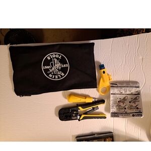 Klein Tools Data Cable Installation Kit VDV026-212 Cut Strip and Crimp 1025l42